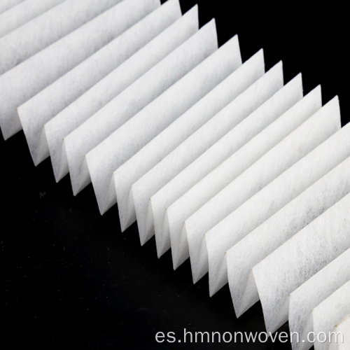 Medios filtrantes no tejidos para filtros de aire automotrices